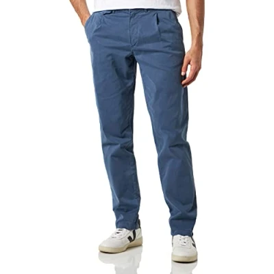 Afbeelding van Tommy Hilfiger Geweven broek voor heren, Egeïsche Zee, 34W / 36L