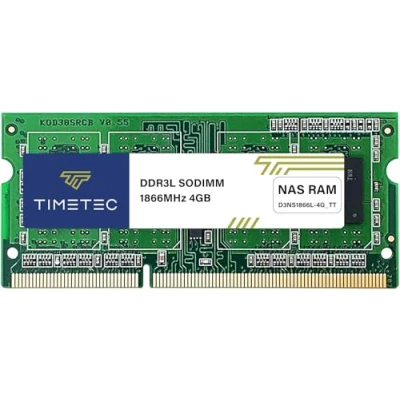 Afbeelding van Timetec DDR3 1866L vervanging voor niet ECC ongebufferde SODIMM DDR3L 1866Mhz PC3L 14900 1.35V geheugen RAM (1866Mhz 4GB(Synology))