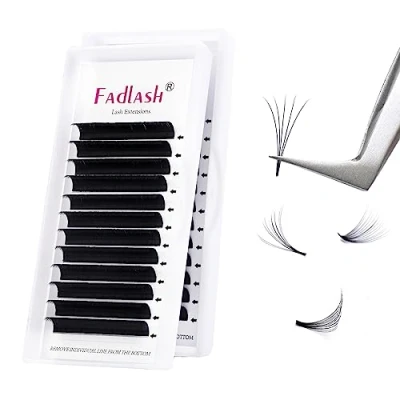Afbeelding van Volume Wimperverlenging 0.07 c Curl 11 12 13mm*12 2D 3D 5D 10D 20D Wimperverlengingen Mat Easy Fan Lashes (0.07 13)