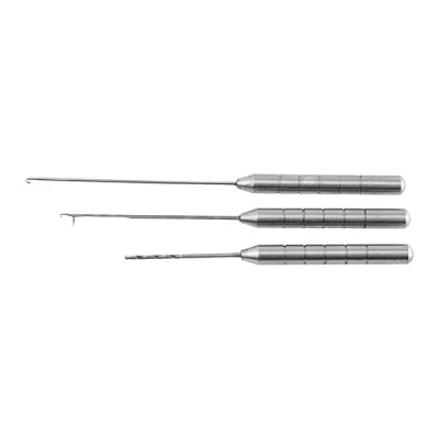 Afbeelding van Baiting Needle Tool 3 in 1 Aluminium Visaas Naaldset Vis Booruitrusting Rig voor het maken van onderlijnen