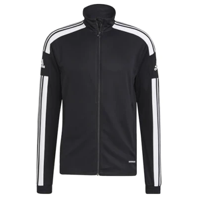 Afbeelding van adidas Heren Squadra 21 Trainingsjack, Zwart/Wit, XL Tall 3&quot;
