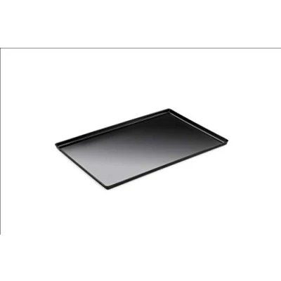 Afbeelding van thermohauser Serveerdienblad van melamine zwart, 42,0 x 14,0 cm