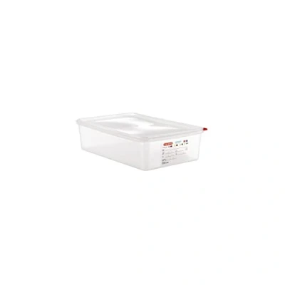 Afbeelding van Araven GN 1/1 voedseldoos met deksel 13,7L (4 stuks)