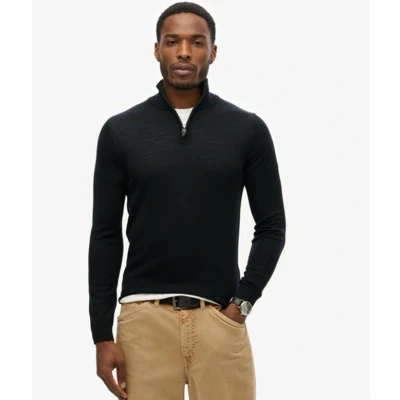 Afbeelding van Superdry Trui, Heren, Maat: Large, Black
