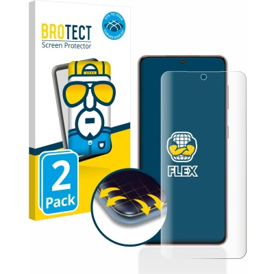 Afbeelding van BROTECT Screenprotector voor Samsung Galaxy S21 5G Folie Beschermfolie transparant volledig dekking (2 Stuks)