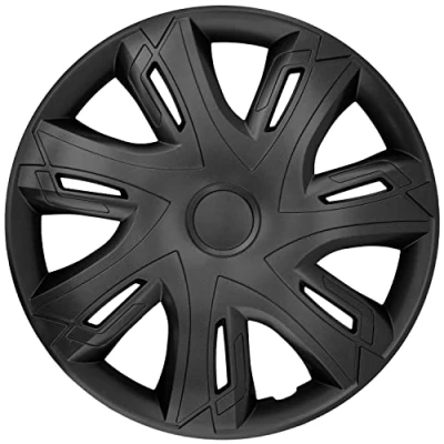 Afbeelding van NRM N Power Wieldoppen 14 &quot; ABS kunststof Zwart mat