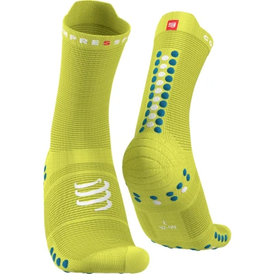 Afbeelding van Pro Racing Socks v4.0 Run High Primerose/Fjord Blue
