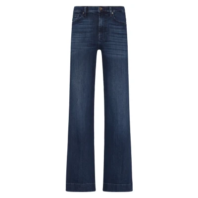 Afbeelding van 7 for all mankind Modern DOJO Flared Jeans, Dames, Maat: 28, Dark blue
