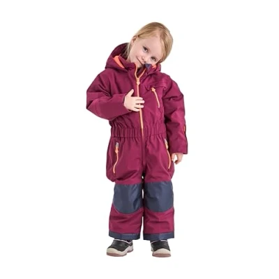 Afbeelding van killtec Skioverall/sneeuwbroek met capuchon voor meisjes KW 102 MNS ONPC, orchidee, 110/116, 37573 000