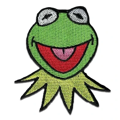 Afbeelding van de Muppets Kermit Kikker Patch