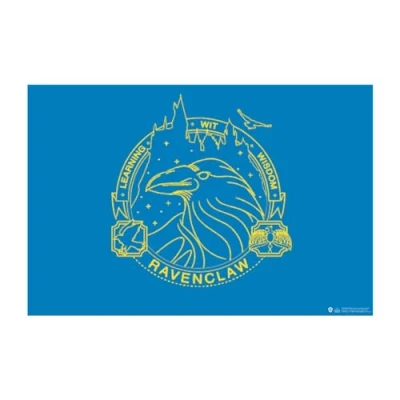 Afbeelding van Wizarding World Harry Potter Deurmat Ravenklauw 45x75cm