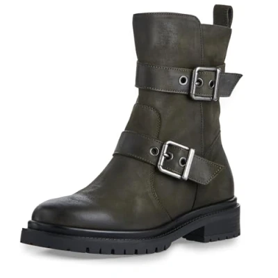 Afbeelding van Tamaris Dames 1 25474 43 modieuze laarzen, groen, 37 EU, EU