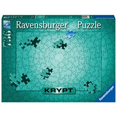 Afbeelding van Ravensburger Puzzel Krypt Metallic Mint 736p