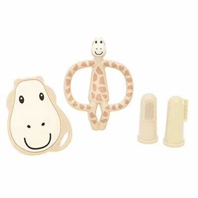 Afbeelding van Matchstick Monkey Bijtring Starter Set Gigi Giraffe