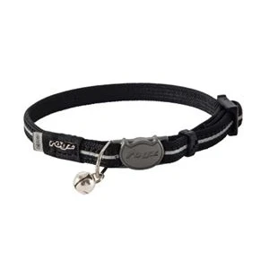 Afbeelding van Rogz Kattenhalsband AlleyCat Zwart