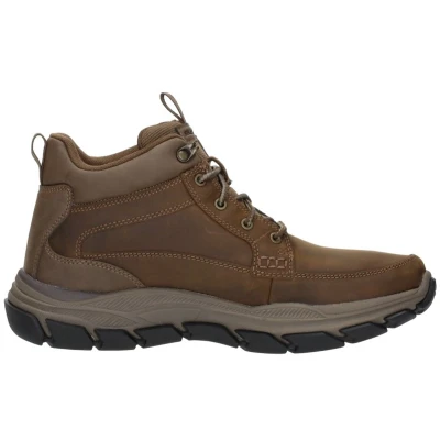 Afbeelding van Skechers Veterboots, Heren, Maat: 48.5, Bruin Nubukleer