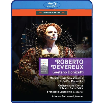 Afbeelding van Orchestra And Chorus Of The Teatro Carlo Felice, Francesco Lanzillotta Donizetti: Roberto Devereux (Blu ray)