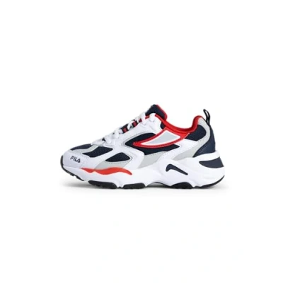 Afbeelding van Fila Cr cw02 Ray Tracer Kids Sneakers voor kinderen, Wit Navy, 29 EU