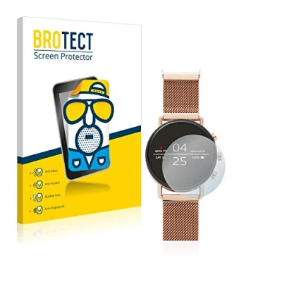 Afbeelding van BROTECT Screenprotector voor Skagen Smartwatch Falster 40mm Folie Beschermfolie matte (2 Stuks)