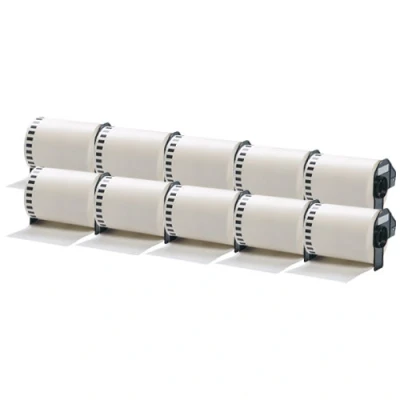 Afbeelding van Huismerk 10x Brother DK 22243 compatible labels, 102 mm x 30,48 m