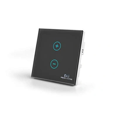 Afbeelding van MCO Home Z Wave MH DT411 Smart Light Dimmer met Touch Panel, zwart