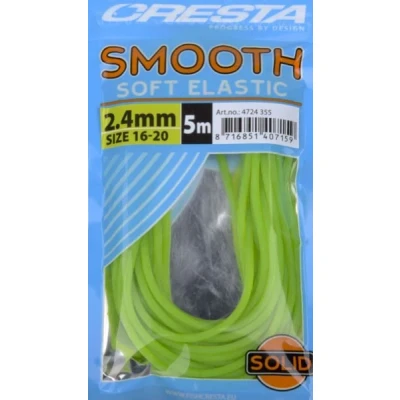 Afbeelding van Cresta Smooth Soft Elastic Maat : 2.4mm (5m)