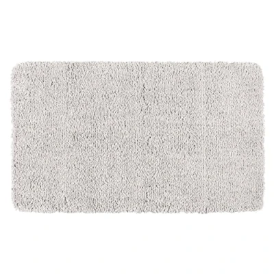 Afbeelding van Wenko Badmat Belize Light Grey Badmat, veilig, pluizig, pluisvrij, polyester
