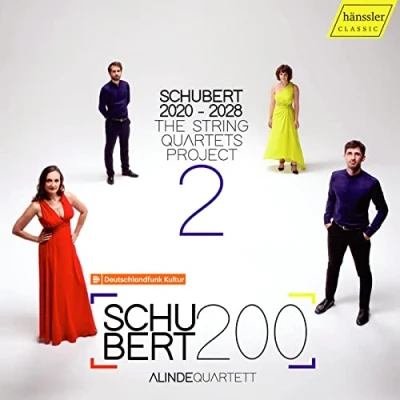 Afbeelding van Alinde Quartett Schubert 2020 2028 The String Quartets Project 2 (CD)