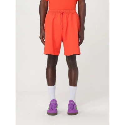 Afbeelding van Comfortable Jersey Knit Drawstring Shorts for Casual Wear Red
