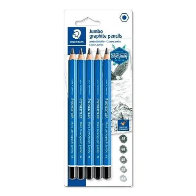 Afbeelding van STAEDTLER Mars Lumograph jumbo blister 5 st Design Journey