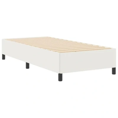 Afbeelding van vidaXL Bedframe Crème Hout 90 x 190 cm Duurzaam Rechthoekig