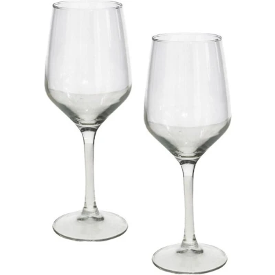 Afbeelding van Gerim Wijnglazen 6 stuks glas 420 ml voor rood en wit