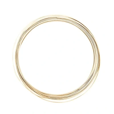 Afbeelding van Vaessen Creative Aluminium platte draad 3,5x1mm 5m licht goud,