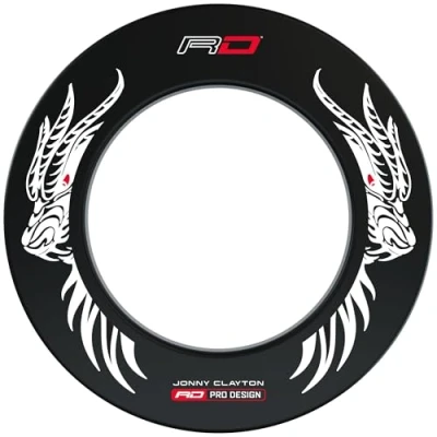 Afbeelding van RED DRAGON Jonny Clayton Dartboard Omringen