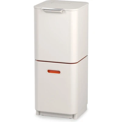 Afbeelding van Prullenbak Joseph Intelligent Waste Totem Compact 40 Stone