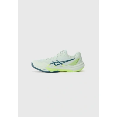 Afbeelding van Asics SKY Elite Volleybalschoenen, Heren, Maat: 49, Lichen rock/tranquil teal Textiel/ synthetisch