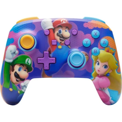 Afbeelding van PowerA Geavanceerde Draadloze Controller Voor Nintendo Switch Color Splash Heroes Super Mario