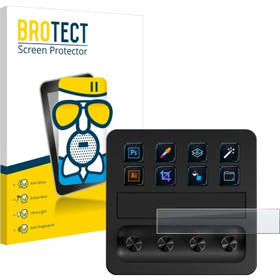 Afbeelding van BROTECT Screenprotector voor Elgato Stream Deck + Folie Beschermfolie Beschermglas matte