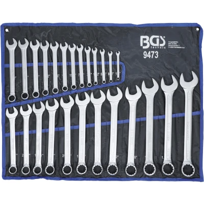 Afbeelding van BGS Steekringsleutelset inches 1/4&quot; 1.1/4&quot; 25 delig