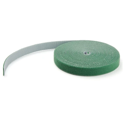 Afbeelding van StarTech.com 15,2 m klittenband groen