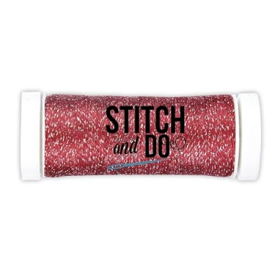 Afbeelding van Stitch and Do Sparkles Embroidery Thread Red