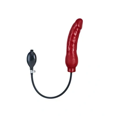 Afbeelding van Opblaasbare dildo rood large