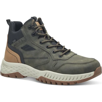 Afbeelding van s.Oliver Heren WL Lace Boot 5 16245 43 Sneeuwlaarzen, Khaki Comb, 44 EU, Kam, EU