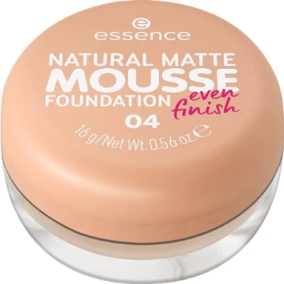 Afbeelding van Essence Natural Matte Mousse Foundation 04 16 gr