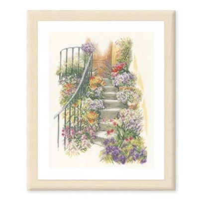 Afbeelding van Lanarte PN 0169680 Telpakket met kruissteek (linnen), stof, assortiment, 32 x 22,5 2 cm