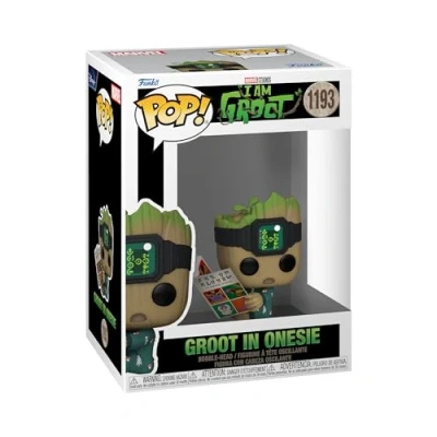 Afbeelding van Funko Pop! Marvel I Am Groot in Onesie met Book #1193