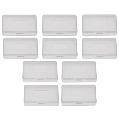 Afbeelding van Zerone 10Pcs Clear Plastic Cartridge Game Case Transparante Anti Stof Cover Doos Voor Boy Advance GBA