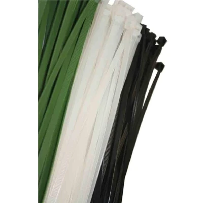 Afbeelding van Nylon kabelbinders EDM 300 x 4,8 mm Wit 100 Stuks