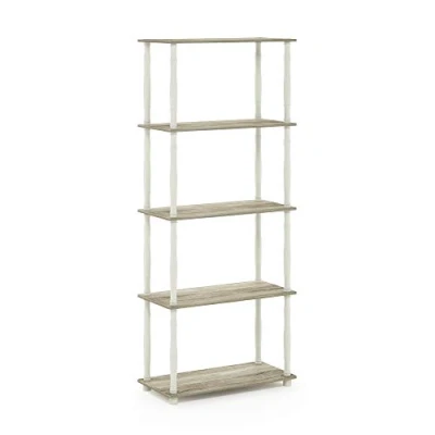 Afbeelding van Furinno Planken zonder gereedschap, hout, eiken Sonoma/wit, eenheidsmaat