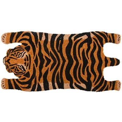 Afbeelding van Esschert design deurmat tijger 75cm x 38cm